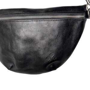 Patricia Nash Black Leather Crossbody Bag